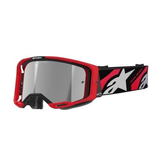 Мотокрос очила ALPINESTARS VISION 8 LUAR Red/ Black/ Mirror SILVER