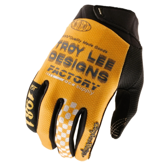 Мотокрос ръкавици TROY LEE DESIGNS GP Pro - Factory Gold