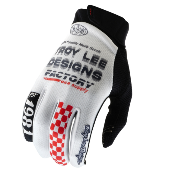 Мотокрос ръкавици TROY LEE DESIGNS GP Pro - Factory White