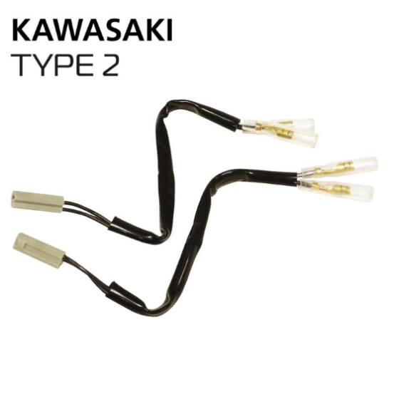 Адаптерен кабел за мигачи OXFORD - Kawasaki тип 2