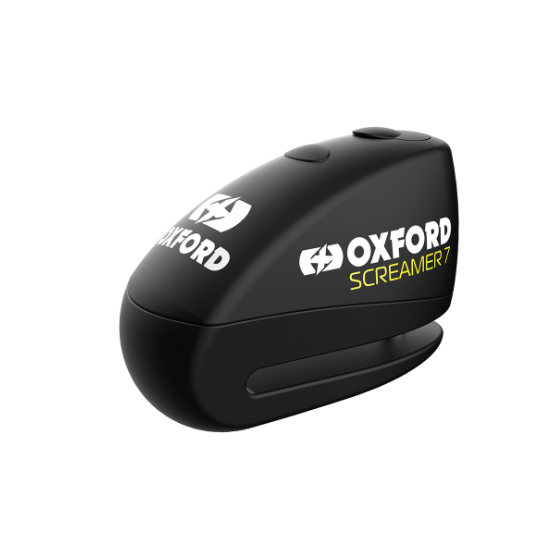 Заключване за диск OXFORD Screamer 7 - Ø7 мм, черно