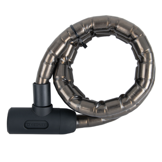 Бронирана кабелна ключалка OXFORD Barrier - 1.4м x 25мм