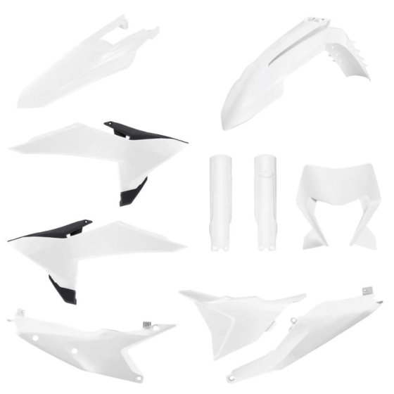 Комплект пластмаси POLISPORT BODY KIT FULL EXC/EXCF 26- WHITE