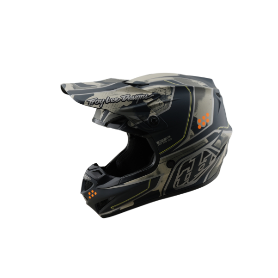 Mотокрос каска TROY LEE DESIGNS GP Pro Trooper - Black/Caper