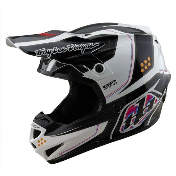 Mотокрос каска TROY LEE DESIGNS GP Pro Mips - Trooper White/Black