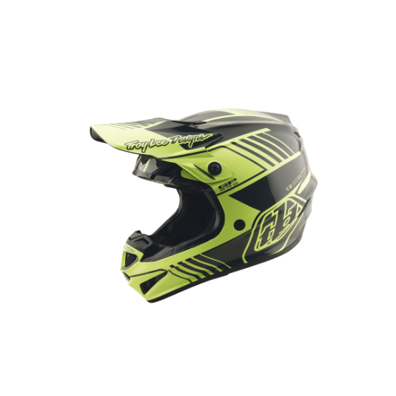 Mотокрос каска TROY LEE DESIGNS GP Pro Segment - Yellow