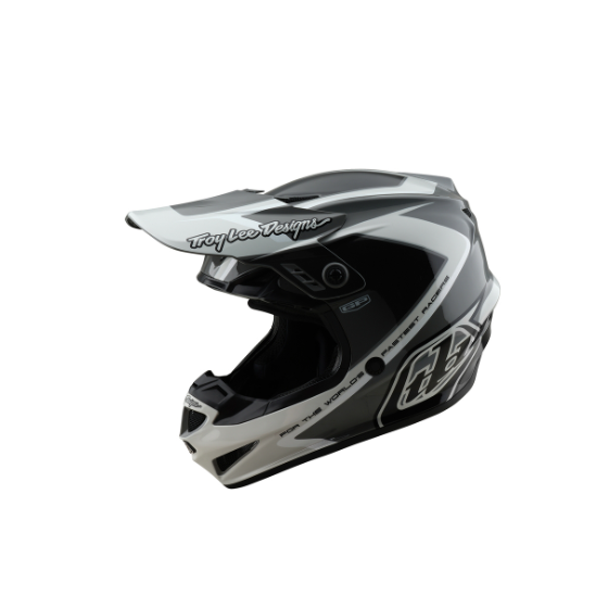 Мотокрос каска TROY LEE DESIGNS GP Shutter - Grey/White