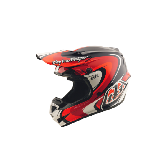 Mотокрос каска TROY LEE DESIGNS GP Pro Crossover - Navy/Red