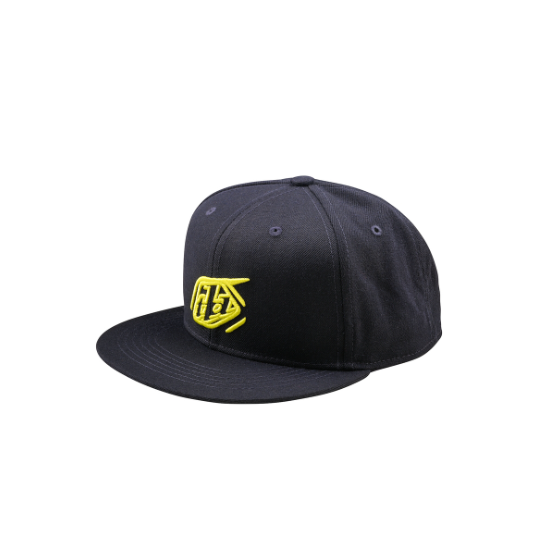 Шапка TROY LEE DESIGNS Flat Bill Snapback Badge - NAVY BLUE