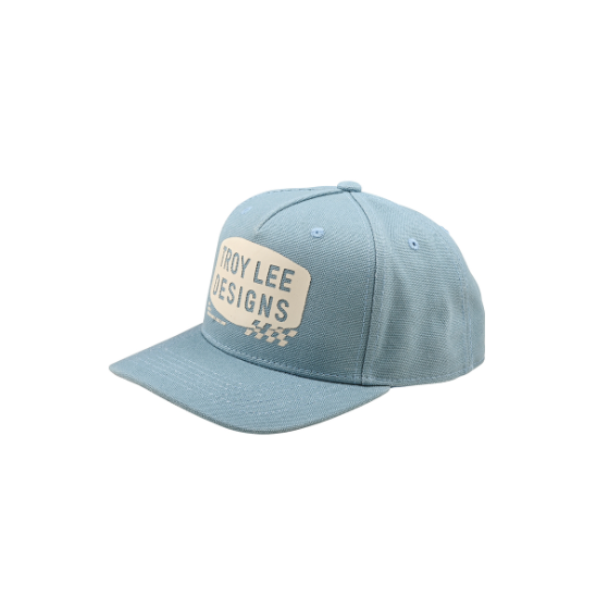 Шапка TROY LEE DESIGNS Curved Snapback Stamp - BLUE