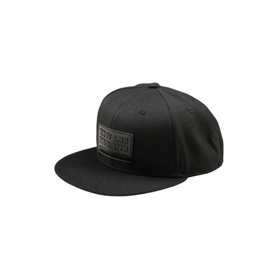 Шапка TROY LEE DESIGNS Flat Bill Snapback Factory - BLACK