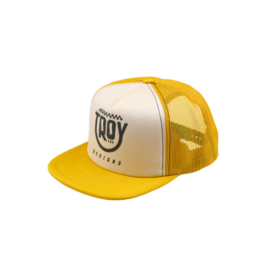 Шапка TROY LEE DESIGNS Trucker Snapback Smiley - YELLOW
