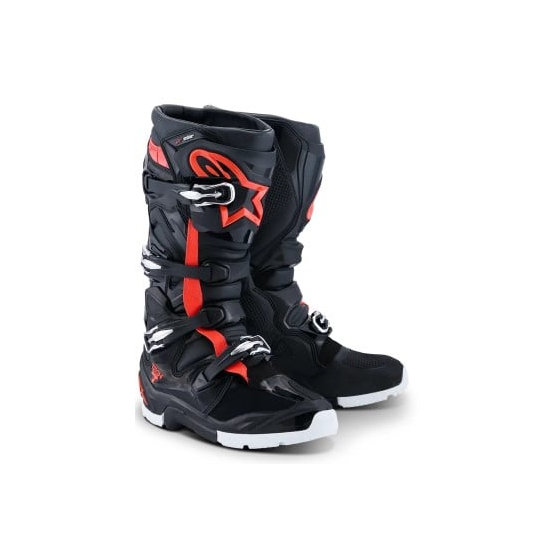 Мотокрос ботуши ALPINESTARS TECH 7 ENDURO Drystar BLACK/RED/WH