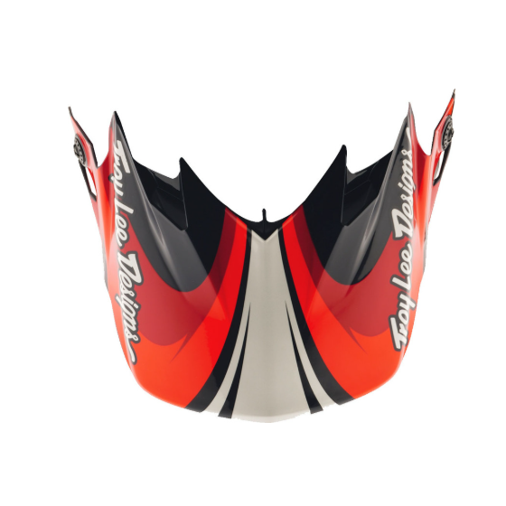 Козирка за каска TROY LEE DESIGNS GP Pro Crossover - Black/Red