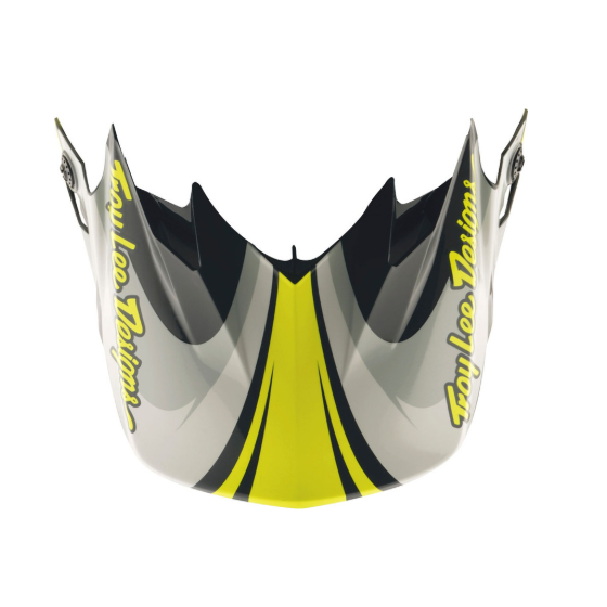 Козирка за каска TROY LEE DESIGNS GP Pro Crossover - Grey/Neon Yellow