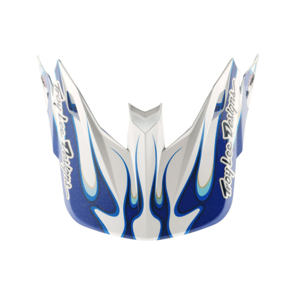 Козирка за каска TROY LEE DESIGNS SE5 Carbon Torched - Blue