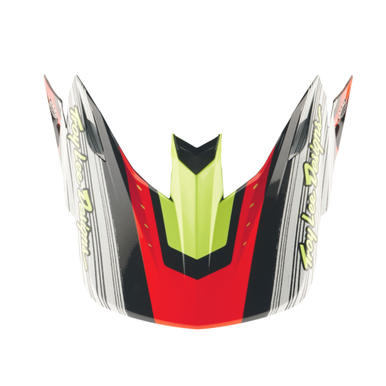 Козирка за каска TROY LEE DESIGNS SE5 Carbon Stripes - Black/Infra Red