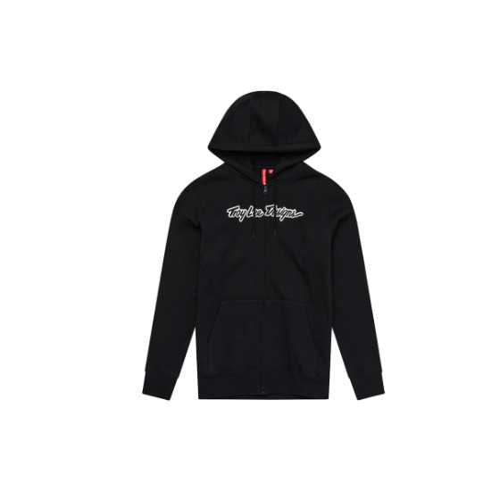 Суитшърт TROY LEE DESIGNS Zip Up Signature - Black