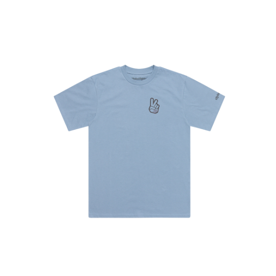 Тениска TROY LEE DESIGNS Peace Out - Smoke Blue