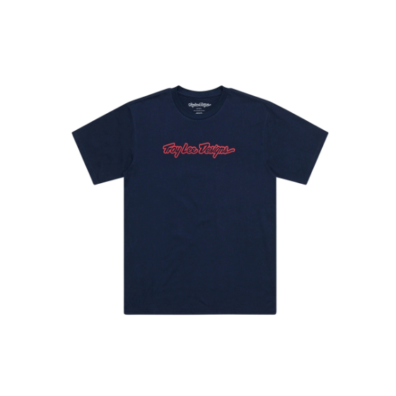 Тениска TROY LEE DESIGNS Signature - Navy