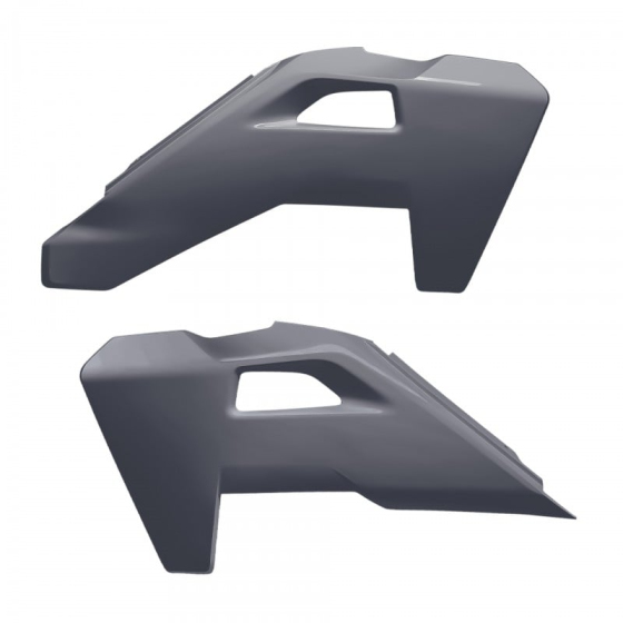 Пластмасови капаци за радиатор POLISPORT HUSQ TC/FC 2025- GREY