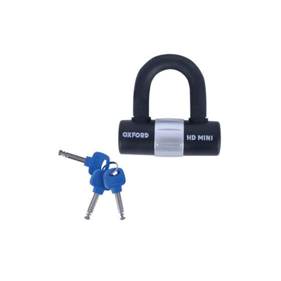 OXFORD HD Мини дискова ключалка - Ø14 мм Черна