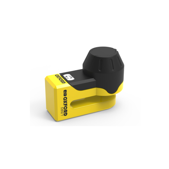 Заключващ диск OXFORD Mini T - 5,5 мм - Жълт/Черен