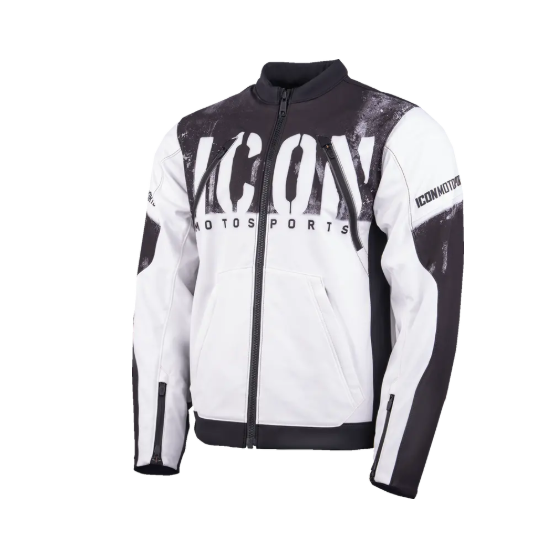 Мото яке ICON Merc3™ ANOMALY WHITE