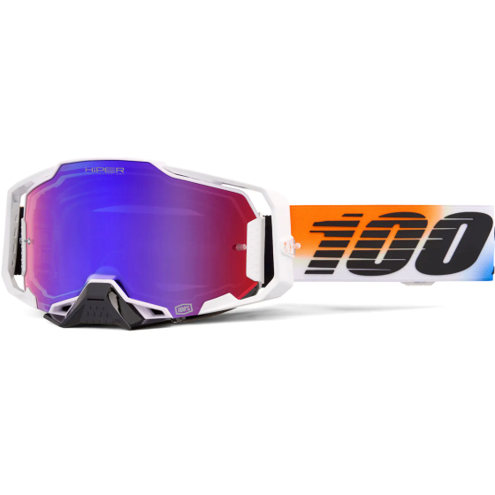 Мотокрос очила 100% ARMEGA HIPER UNITED RED/BLUE MIRROR