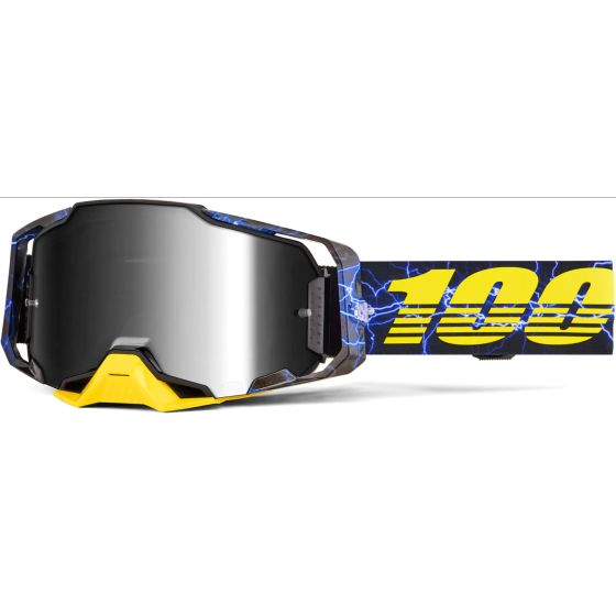 Мотокрос очила 100% ARMEGA FURIOUS/SILVER MIRROR