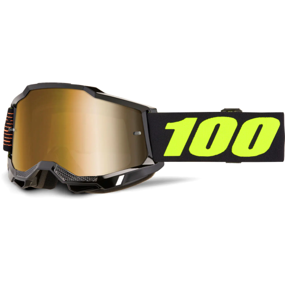Мотокрос очила 100% ACCURI 2 FAIRBANKS/TRUE GOLD MIRROR