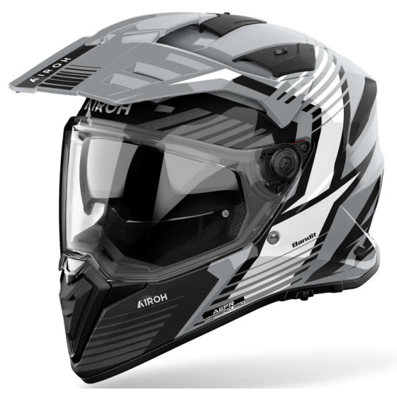 Каска AIROH BANDIT SPICY GREY GLOSS