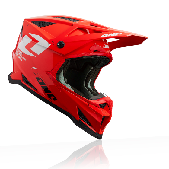 Мотокрос каска ONE INDUSTRIES X-297 FOCUS ELECTRIC RED