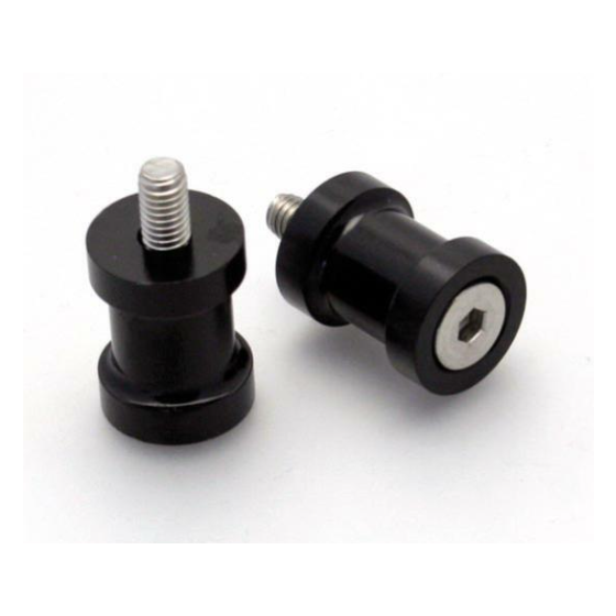 Адаптери за стойка R&G RACING Stand Bobbins Black KAWASAKI