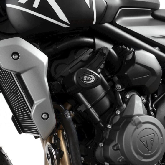 Краш тапи R&amp;G RACING Aero Crash Protectors - Black Triumph Trident 660 21-26