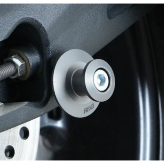 Адаптери за стойка R&amp;G RACING M6 x 1.00 Titanium Bobbins