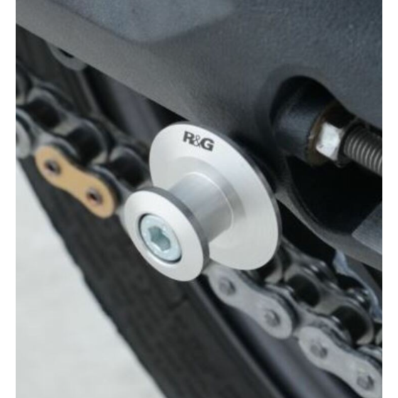 Адаптери за стойка R&amp;G RACING M8 x 1.25 Silver Bobbins