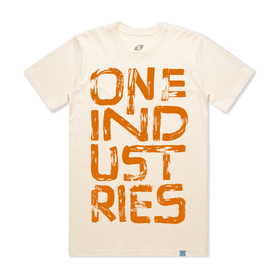 Тениска ONE INDUSTRIES STROKES ECRU