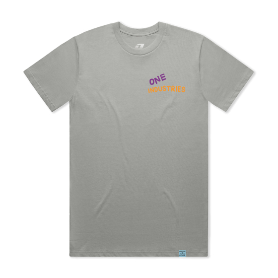 Тениска ONE INDUSTRIES UNO LIGHT GRAY
