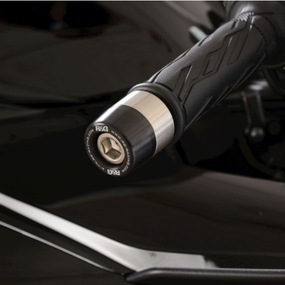 Балансьори за кормило R&amp;G Racing Bar Ends Black - Suzuki Hayabusa