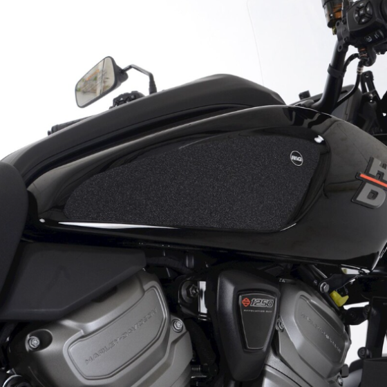 Протектор за резервоар R&amp;G RACING Tank Traction Pad Set 2 Pieces - Black Harley-Davidson Pan America 1250