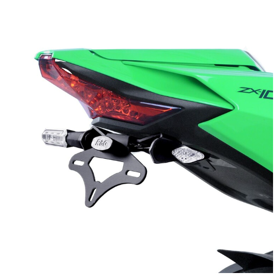 Стойка за номер R&amp;G RACING Licence Plate Holder - Black Kawasaki Ninja ZX-10R/RR
