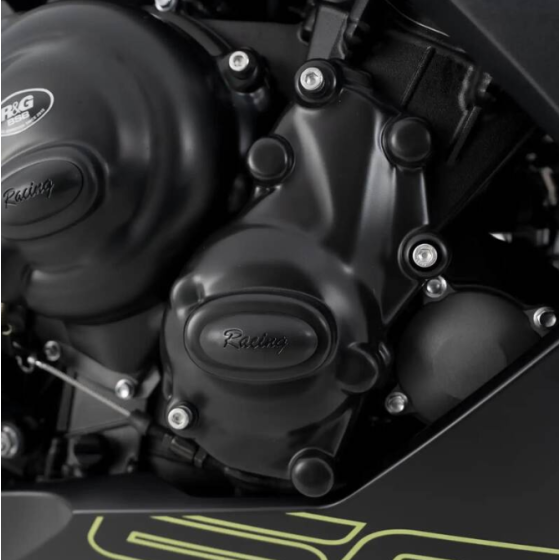 Протектор за двигател R&amp;G RACING Race Series Right Crankcase Protection Cover (Ignition) - Black Triumph Trident 660