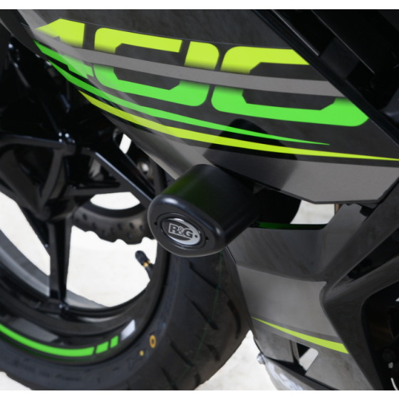 Краш тапи R&amp;G RACING Aero Crash Protectors Black Kawasaki Ninja 400