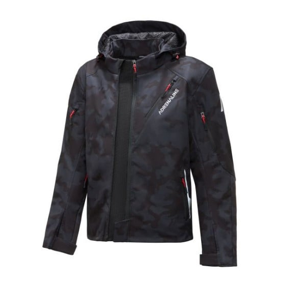 Текстилно мото яке ADRENALINE FREEDOM BLACK/CAMO