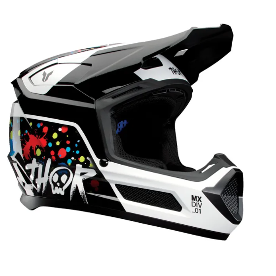 Детска мотокрос каска THOR FLEET SPLAT BLACK