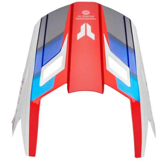 Козирка за каска THOR FLEET DEFY R/W/B