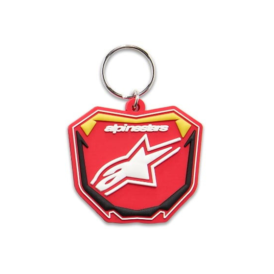 Ключодържател ALPINESTARS FOB PLATE RED/YELLOW/BLACK