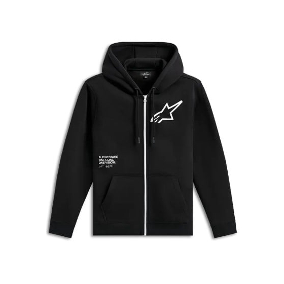 Мото суитшърт ALPINESTARS TRANSVERSE BLACK