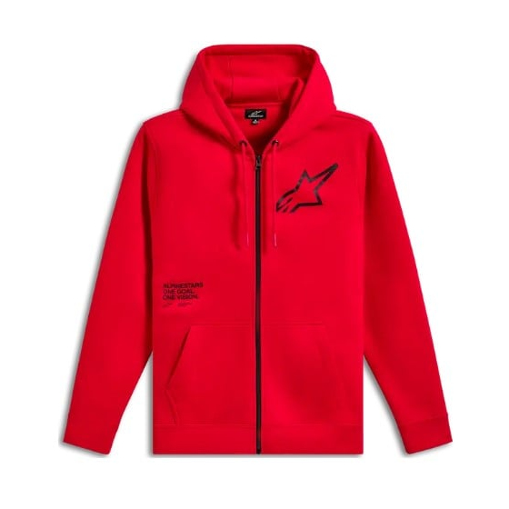 Мото суитшърт ALPINESTARS TRANSVERSE RED